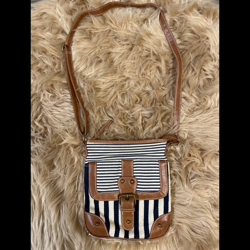 Maurices stripe crossbody